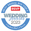 Best Bridal Boutique award RS{V Wedding Awards 2023